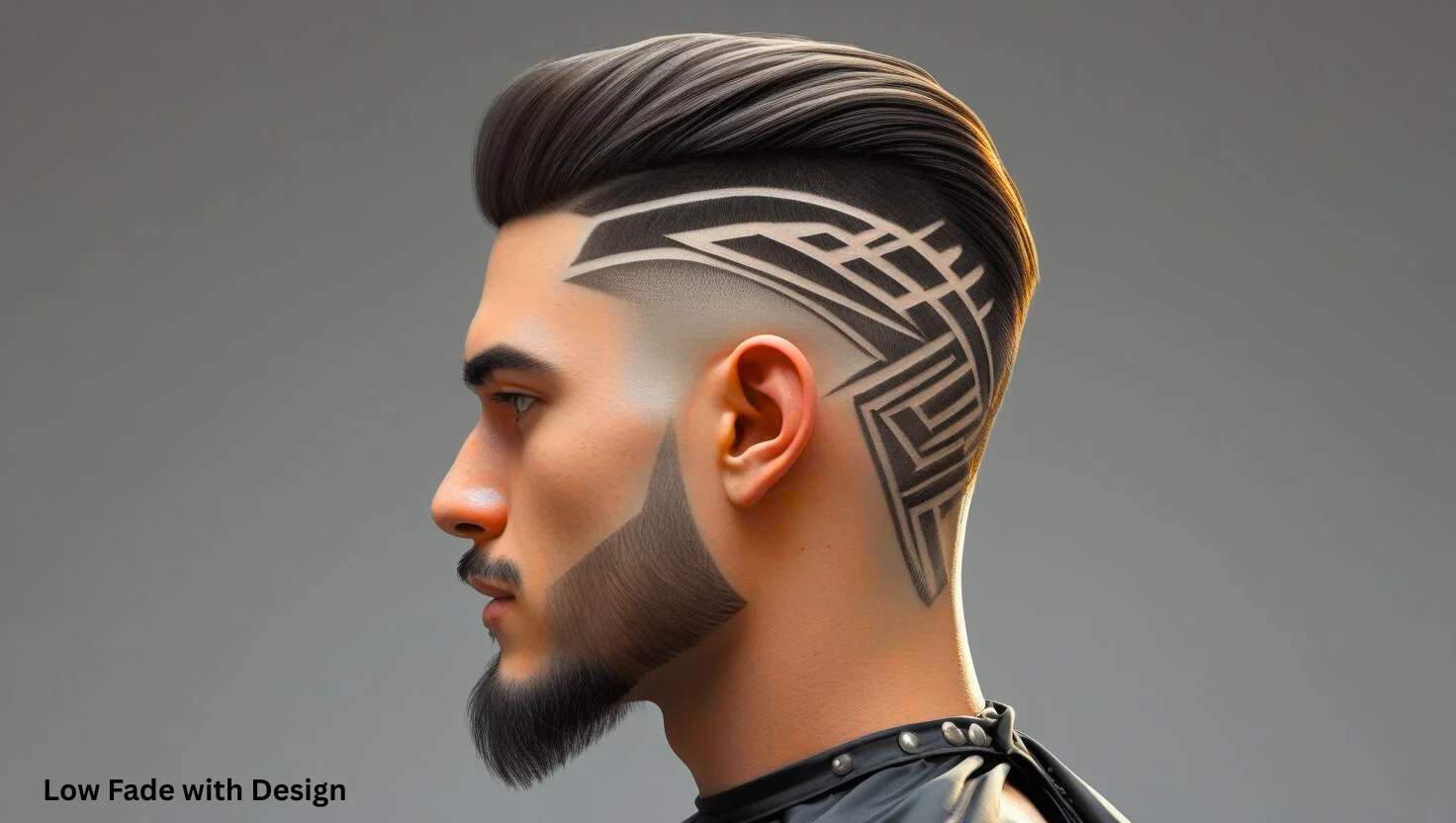  Low Fade with Design