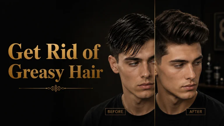 get rid of greasy hair