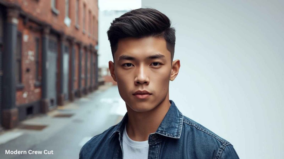 modern crew cut