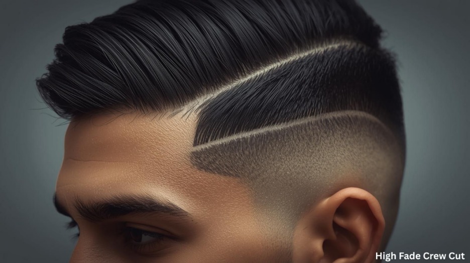 High Fade Crew Cut