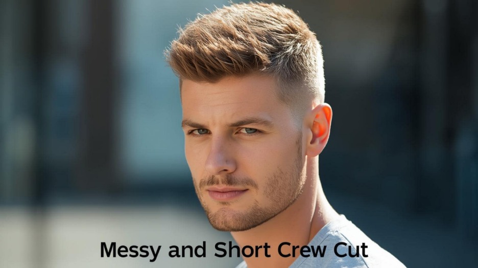 Messy and Short Crew Cut
