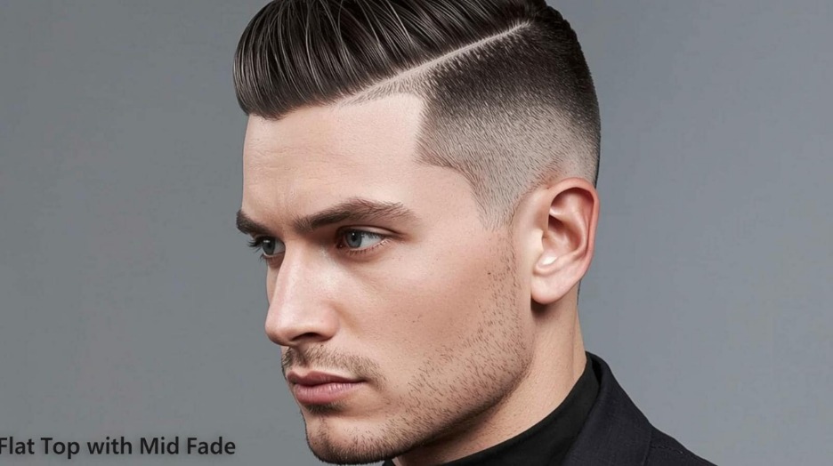 Flat Top with Mid Fade