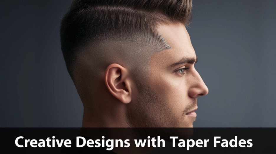 Creative designs with Taper Fades