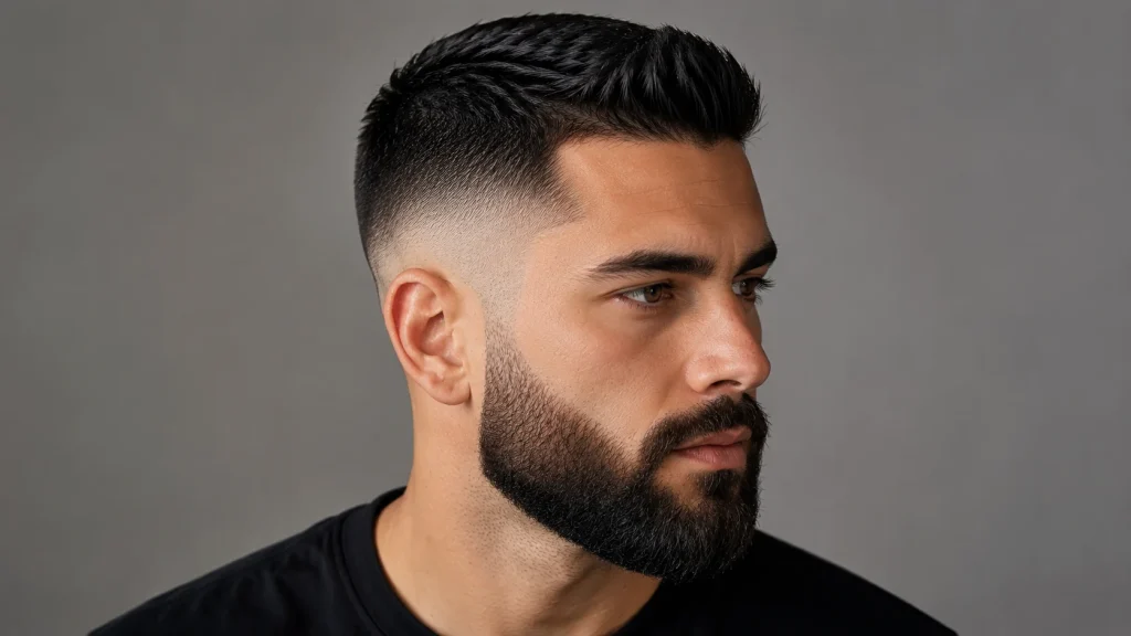 Skin Fade with Beard