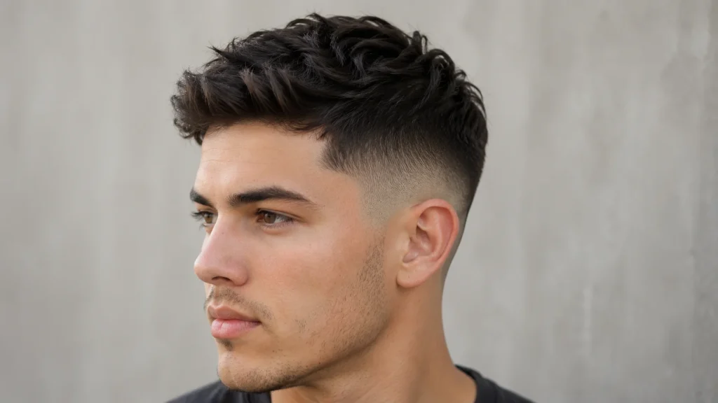 mid skin fade
