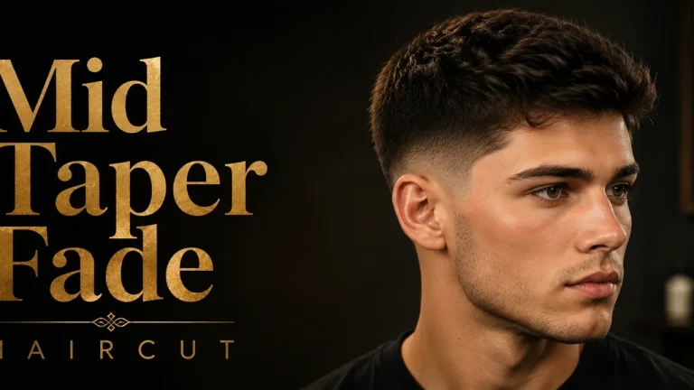 mid taper fade haircuts