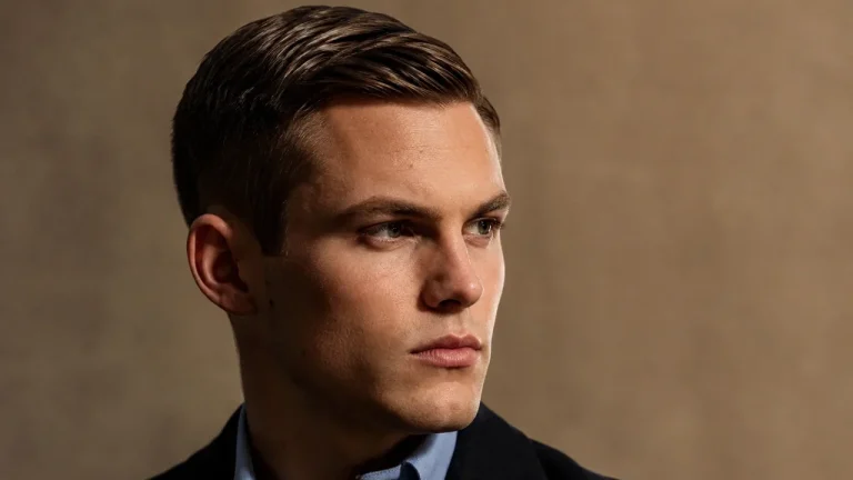 classic ivy league haircut